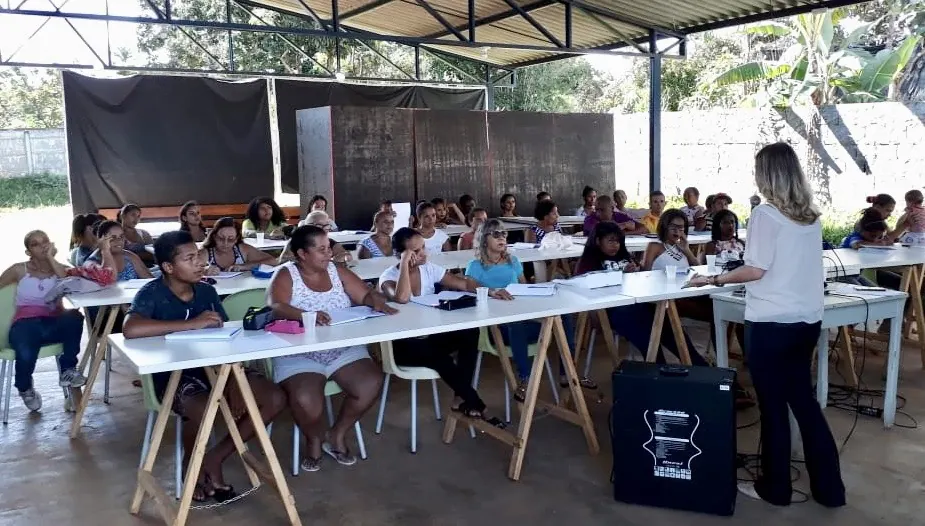 Alunos do Projeto Transforma em curso
