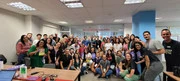 Fotos do Dia 1 - Turma 14 - Entrada dos alunos