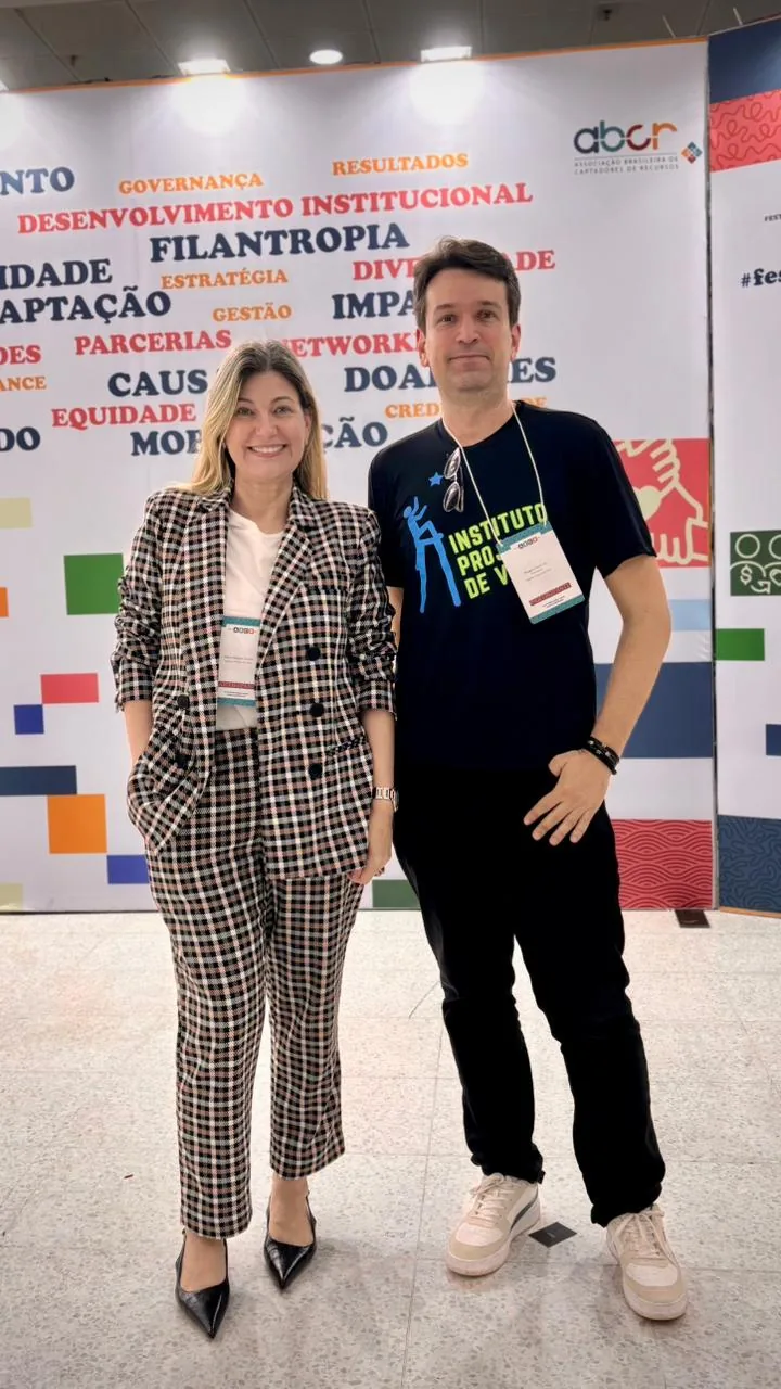Raquel Garcia e Rogério Fonseca no Festival ABCR