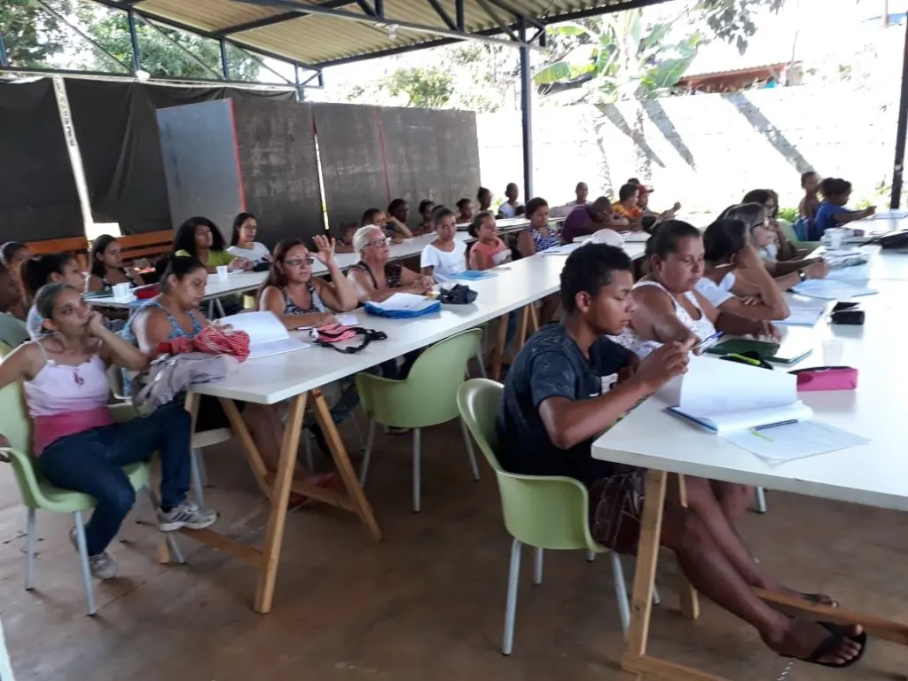 Alunos do Projeto Transforma em curso