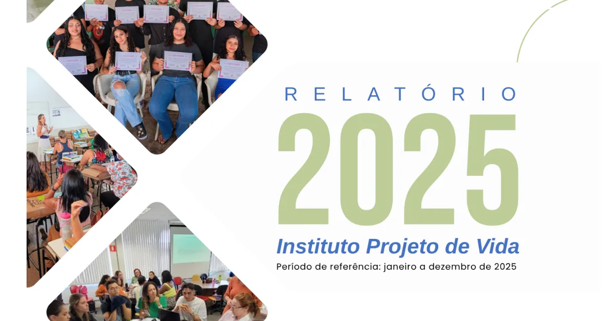Capa do Relatório de Atividades 2025