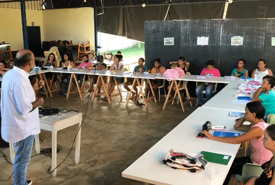 Alunos do Projeto Transforma em Palestra