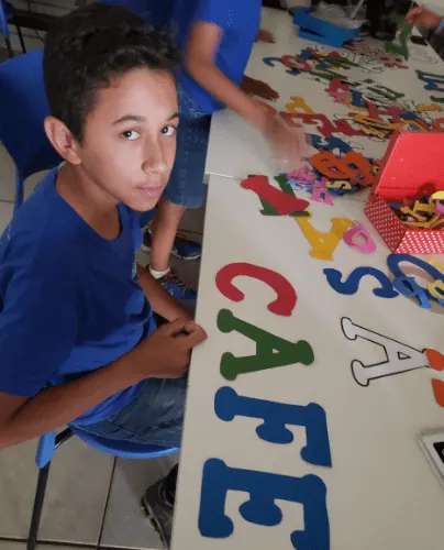 Aula de Alfabetização