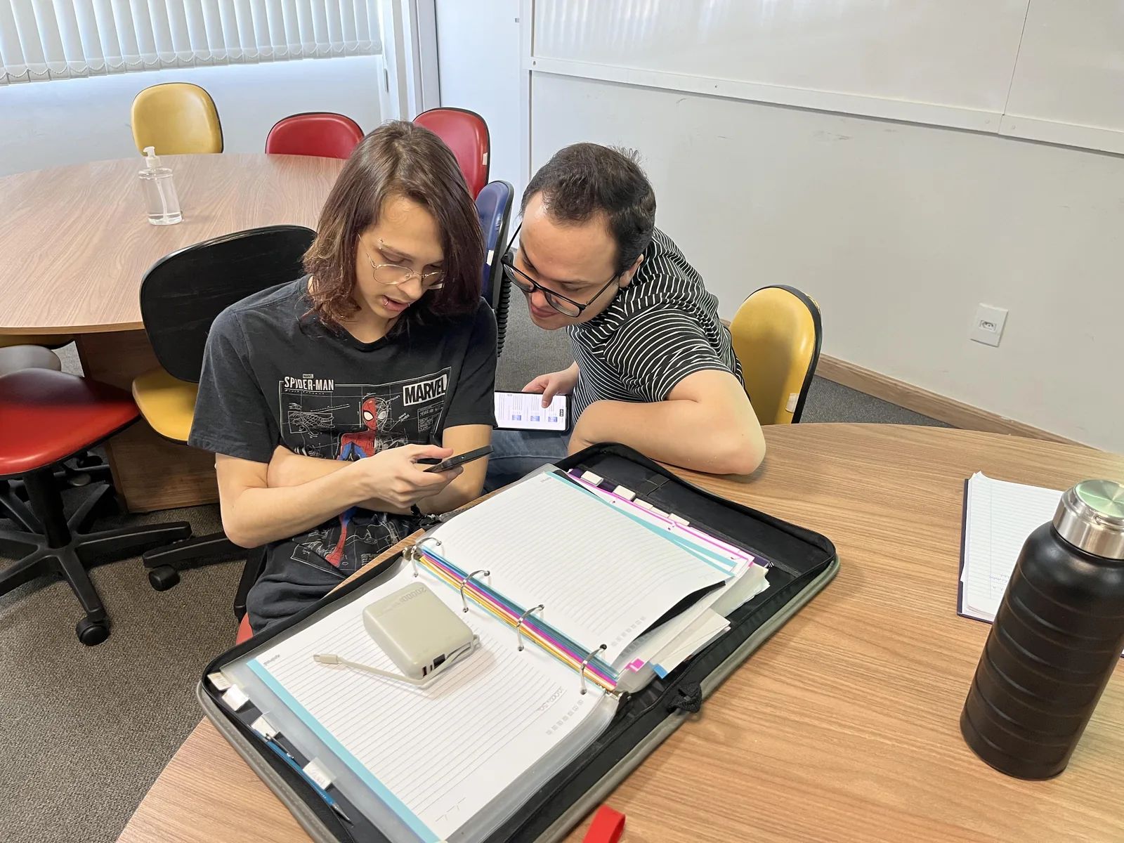 Alunos da Turma 19 durante atividade do Programa Carreira