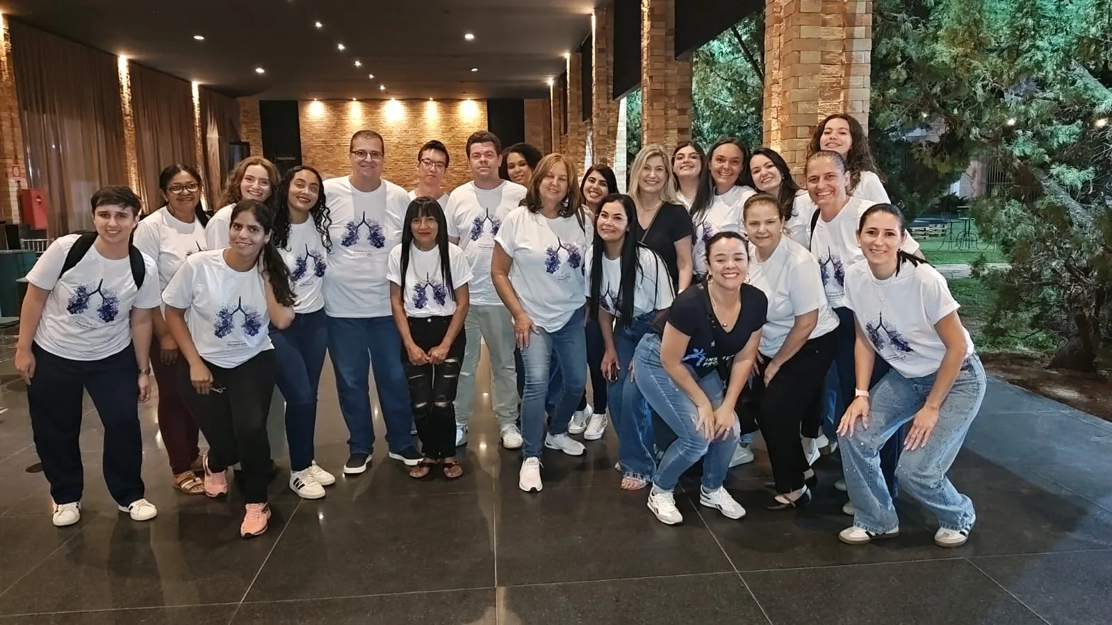 Alunos da Turma 19 no evento Por Trás da Fumaça