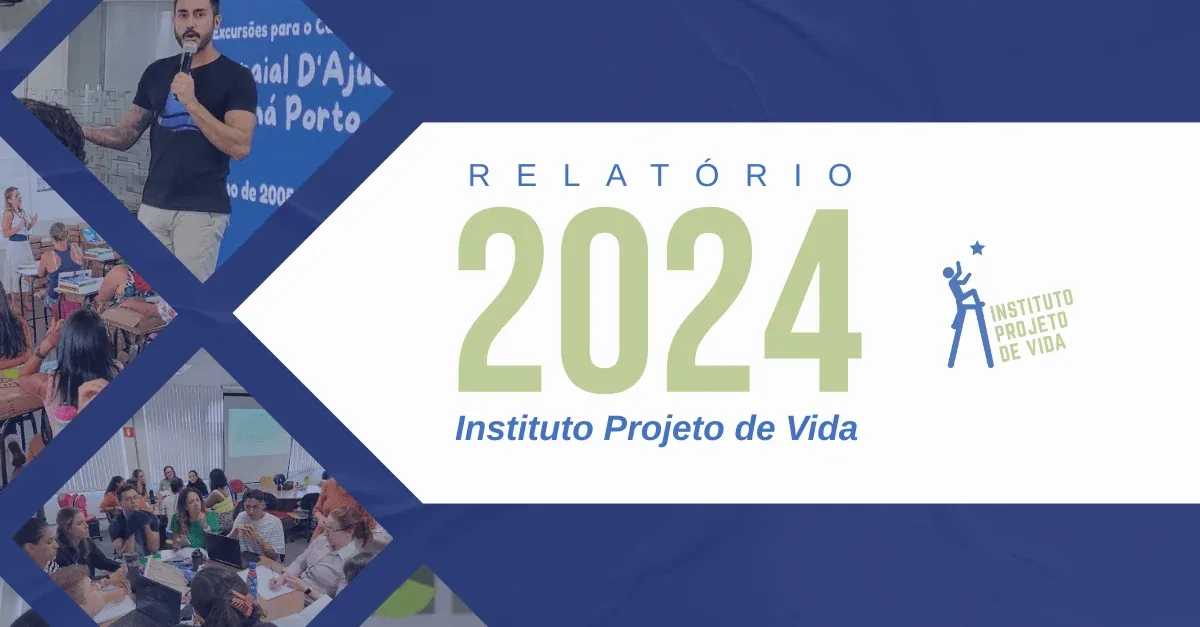 Capa do Relatório de Atividades 2024 do IPV